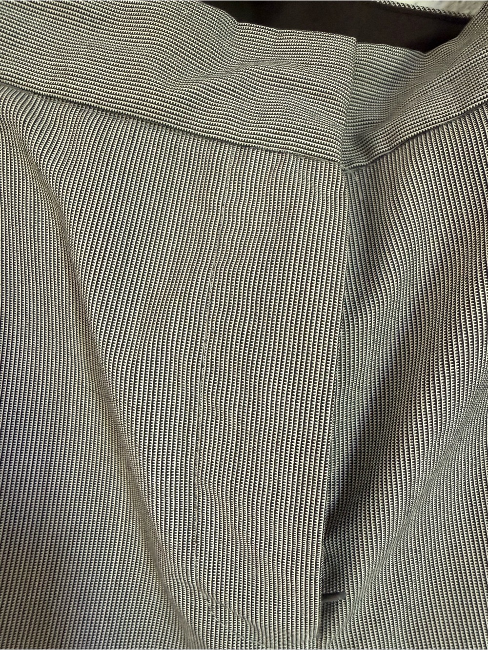 NY Collection Black and White striped Women's Dress Trousers